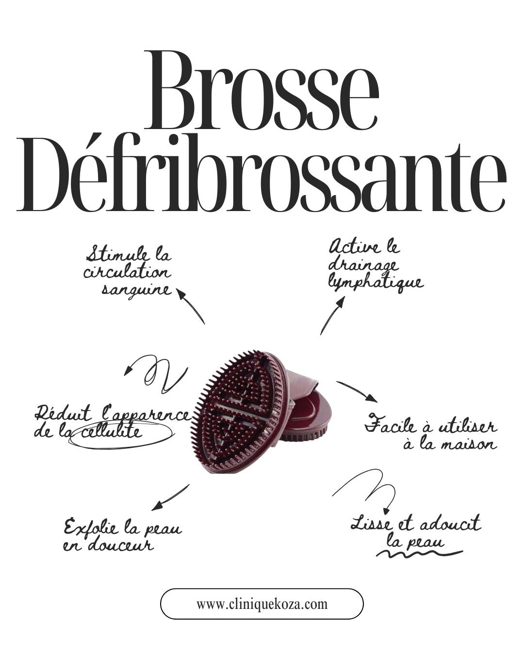 Brosse défibrossante